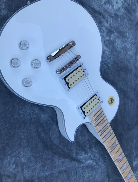 

limited electric guitar body mahogany maple fingerboard chrome hardware , support customize