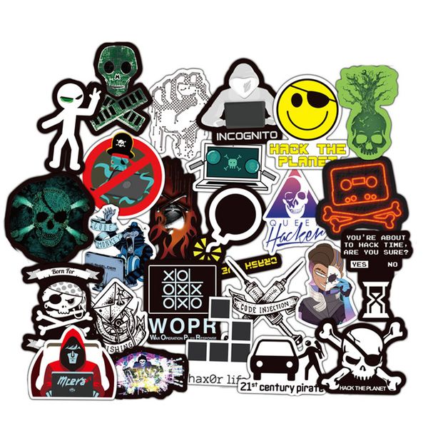 

waterproof 10/30/50pcs java geek language hacker programming stickers luggage lapphone guitar skateboard motorcycle car cool sticker car sti