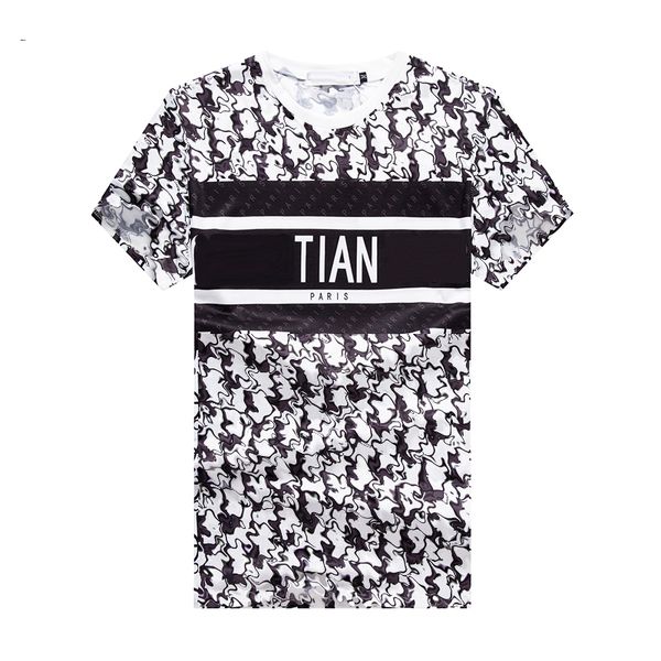 

famous summer men's and women's designer t shirts loose slim fashion brand casual shirts letter print luxury clothing street shor, White;black