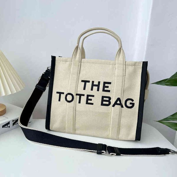 

totes bag marc tote bag handbags designers women fashion all-match alphabet pattern shoulder handbag three sizes