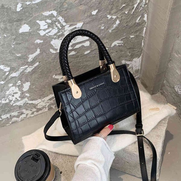 

pattern versatile portable small bag for women 2022 new fashion single shoulder texture messenger wholesale western style ladies designer ba