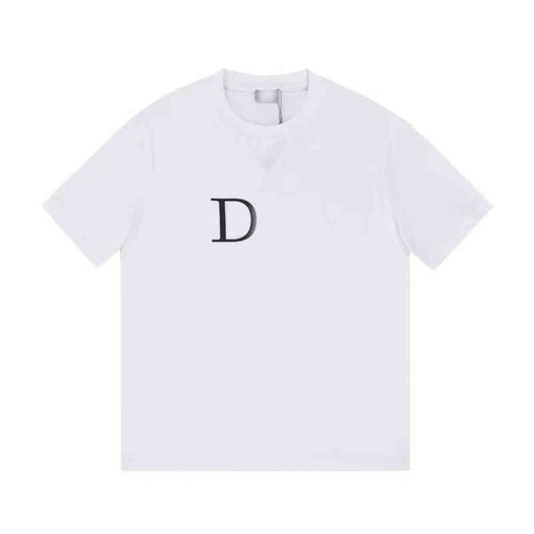 

designer luxury spring and summer classic printed letter t shirt fashion mens and womens couples loose crew neck tee, White;black