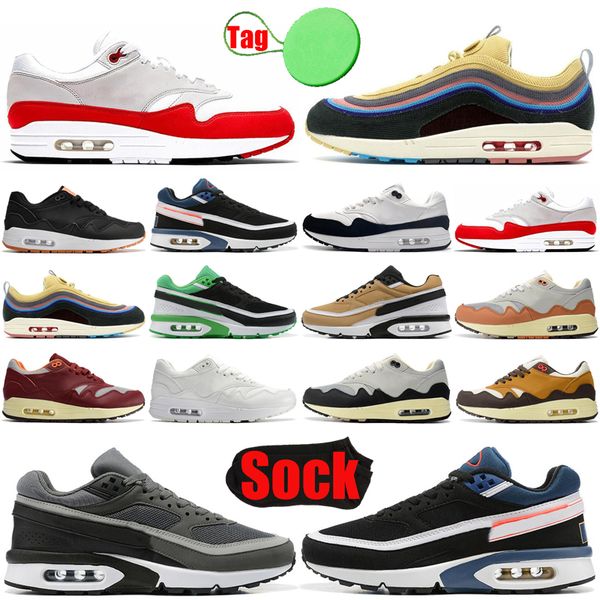 

with sock tag sean wotherspoon 1 87 bw running shoes patta waves men women light stone lyon monarch noise aqua mens womens trainers sports s