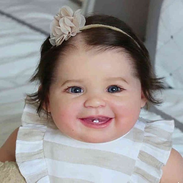 

20 inch handmade bebe doll kits reborn sin pintar unpainted reborn parts accesorios aa220325