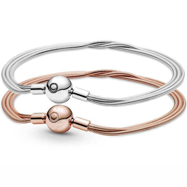 

925 sterling silver buckle for pandora bracelets with pearls. jewelry is made by yourself, Golden;silver