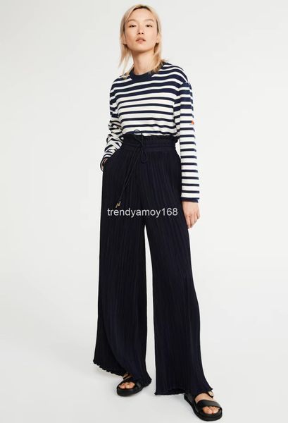 

men's pants france 22 years early spring cp wrinkle pants skirt high-end women's wear pure original factory, Black