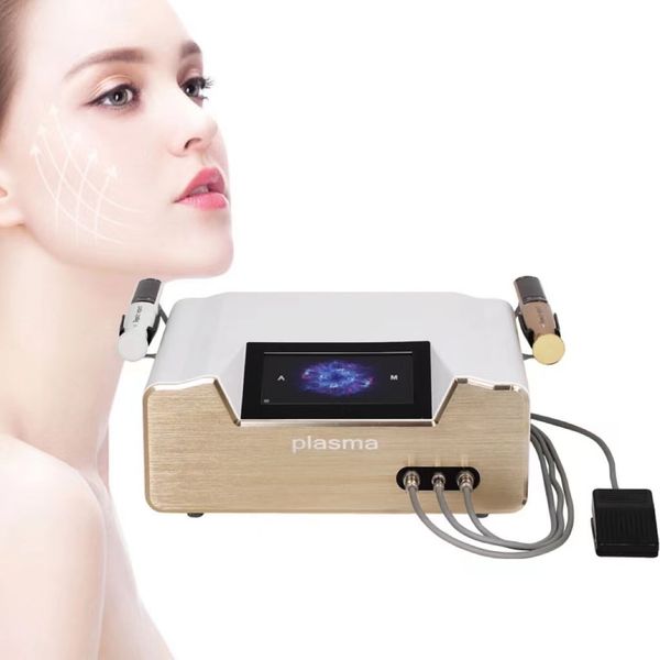 

2022 plasma skin rejuvenation pen eyelid lift / portable plasma instrument, Black;white