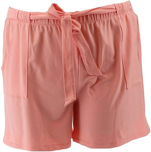 

french terry tie waist shorts a354750 q134#, White;black