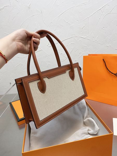 

2022 designer shoulder bag women's canvas handbag