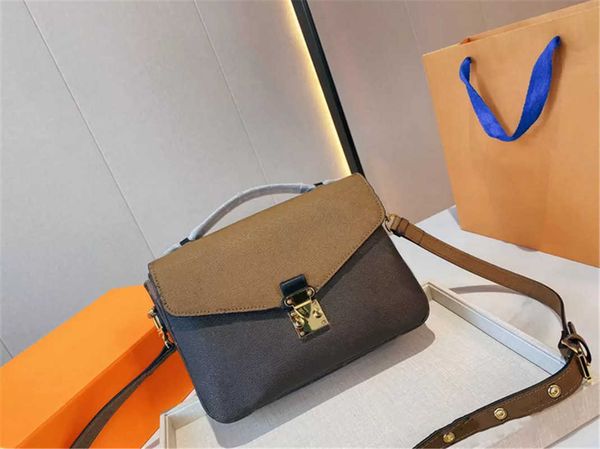 

2022 rs shoulder bags women handbag oxidizing leather pochette elegant messenger bag luxury crossbody shopping