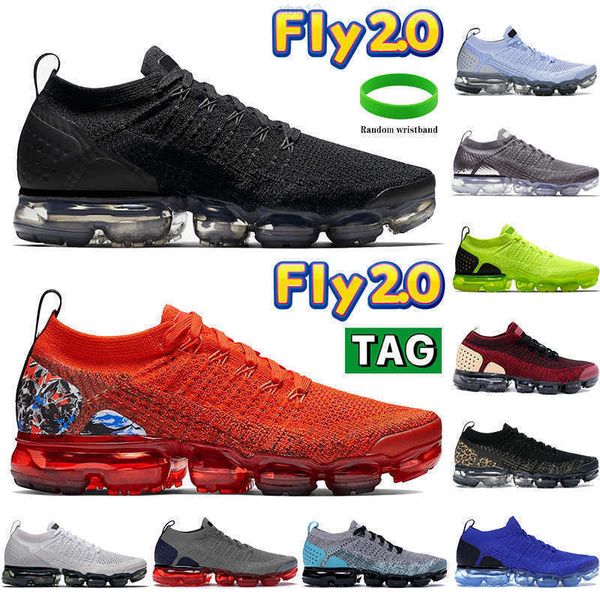 

fashion 2022 fly 2.0 men cushion running shoes black white metallic silver cheetah chrome cny dark stucco orca women designer sneakers
