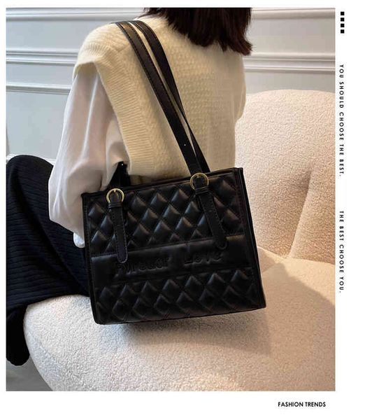 

2022 factory wholesale new public design large capacity commuter bag women's fashion versatile linggotuo bag