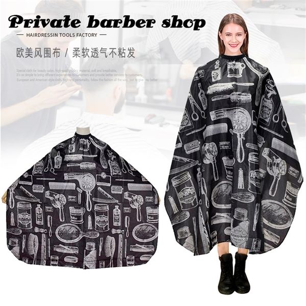 

barber cape hairdressing for cutting dresser cut coat apron layers 220621