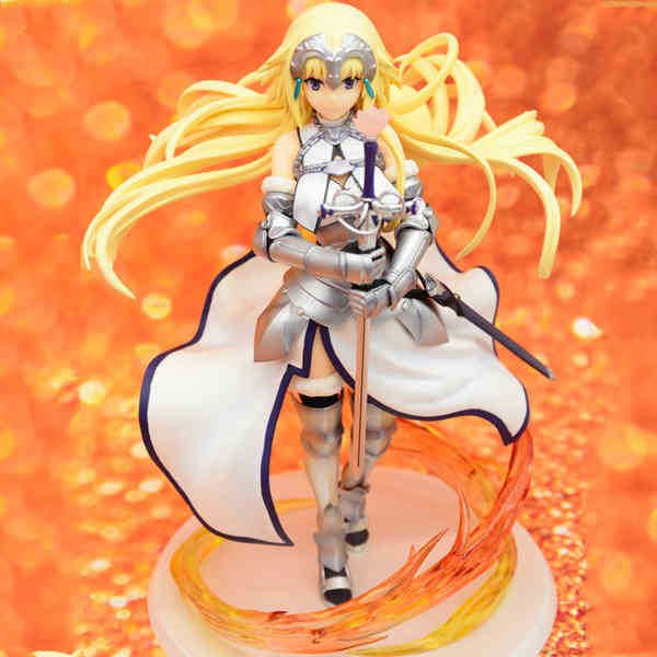 

huiya01 anime aniplex fate apocrypha jeanne d'arc fate grand order ruler pvc action figures collection model toys doll gift q0722
