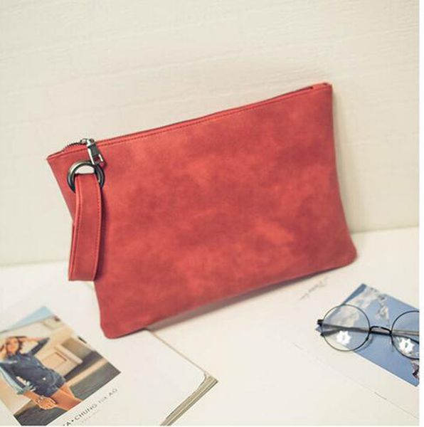 

2022 cross-border shoulder bags new european and american retro clutch women's trendy fashion clutch bag korean version frosted handbag
