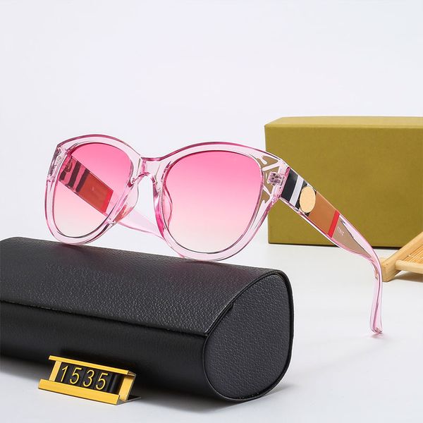 

designer luxury sunglasses travel beach waterproof polarized resin alloy full frame oval round fashion sunglasses 6 colors for women with bo, White;black