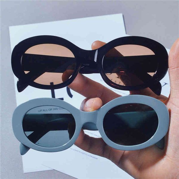 

gg designer cycle fashion cc sunglasses for woman mens retro oval personalized fashion high sense ins european and american black net red, White;black