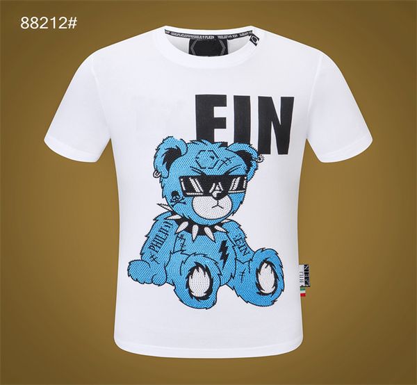 

mend t shirt summer style tiger embroidery with letters tees short sleeve casual shirts asian size s47, White;black