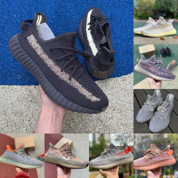 

2022 classic 35 yezzssy boost men women designer running shoes black white yellow outdoor static triple jogging training sports run shoe ref