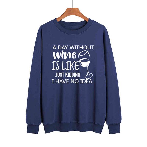 

new popular letter without wine printed women's sweater, Black