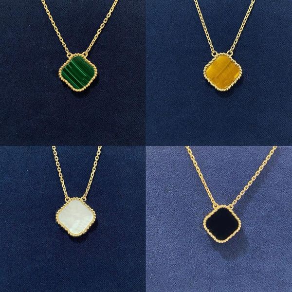 

designer women clover pendant necklaces screw jewelry love flowers necklace fashion luxury party wedding couple gift gfds237p, Silver