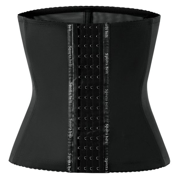 

steel boned corset waist cinchers trainer shapers tummy wrap belly belt plus size belts women clothing girdle fajas colombianas body shaper, Black;white