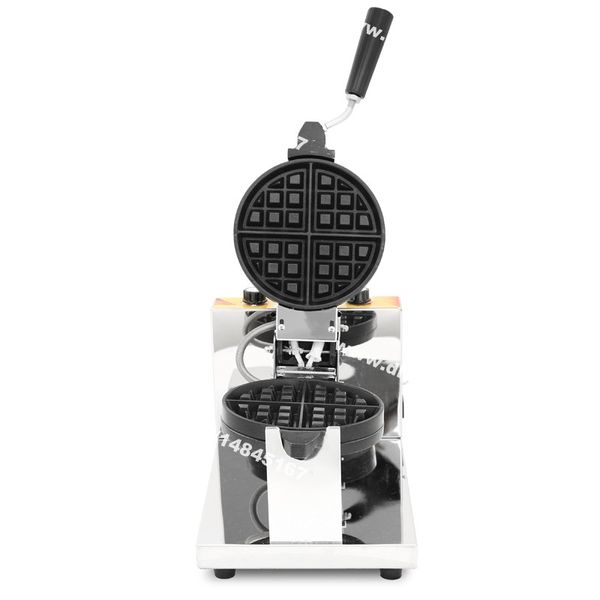 Uso comercial Nonstick 110V 220V Rotação elétrica girando o fabricante de waffle de waffle de ferro