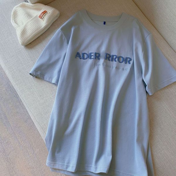 

letter t-shirt men women casual tee, Black;brown