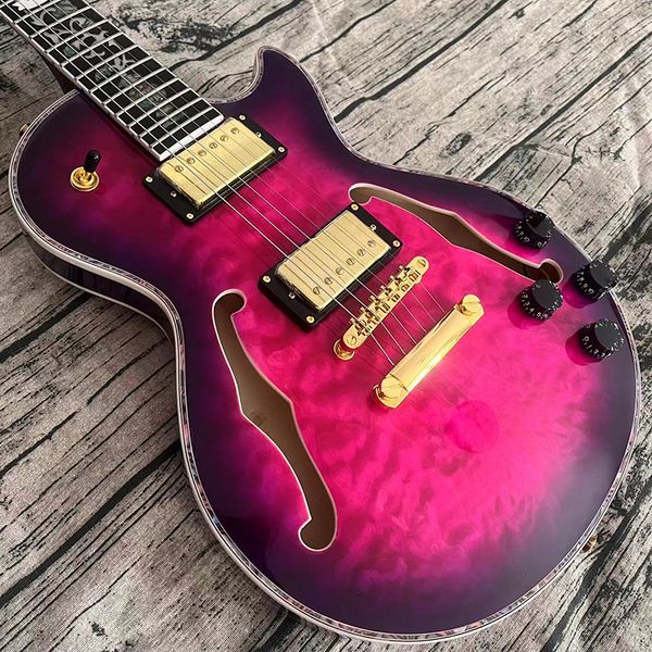 

famous electric guitar hollow jazz luxury customized professional performance level door-to-door delivery