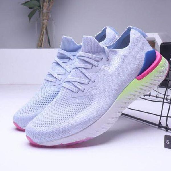 

epic react fly knit v1 v2 running roller shoes belgium pewter white pink mens womens grey volt black blue burgundy trainers sport shoe #7thv