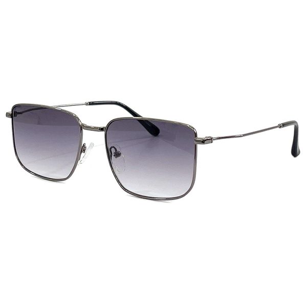 

alloy rectangle shapes sunglasses 2022 men women fashion brand gradient eyewear uv400 protection ornamental glasses, White;black