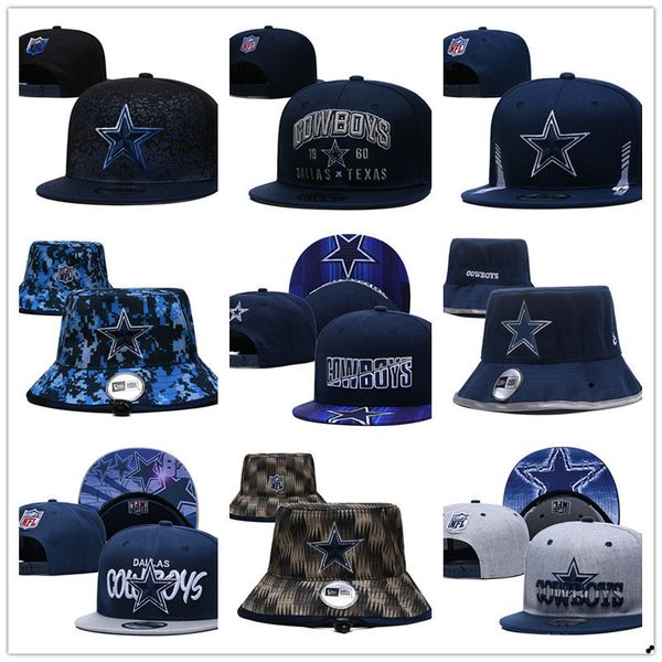 

snapbacks dallas''cowboys''men football hats sports caps adjustable fit hat navy, Black;white