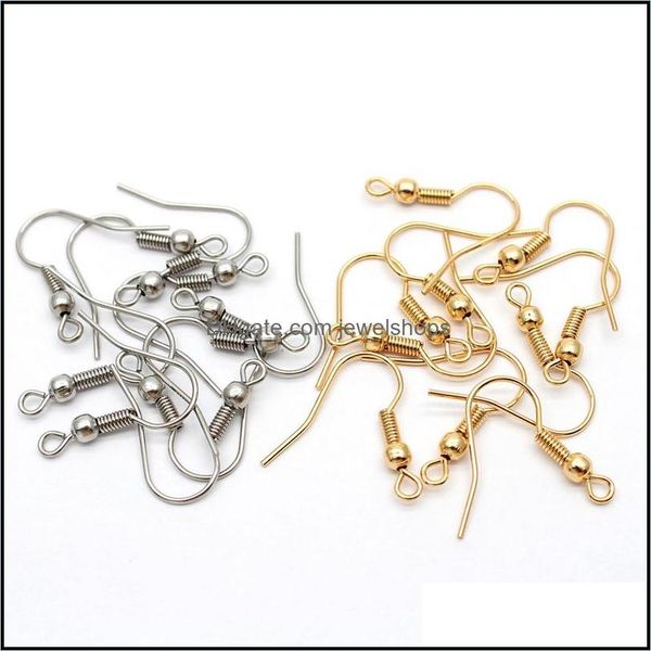 

other jewelry findings components 200pcs/lot diy earring parts earrings clasps hooks component making a dhfjx, Blue;slivery