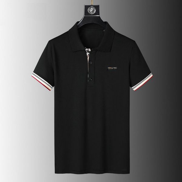 

mens polo shirt designer man fashion horse t shirts casual men golf summer polos shirt embroidery high street trend tee asian size m-xxxl2, White;black