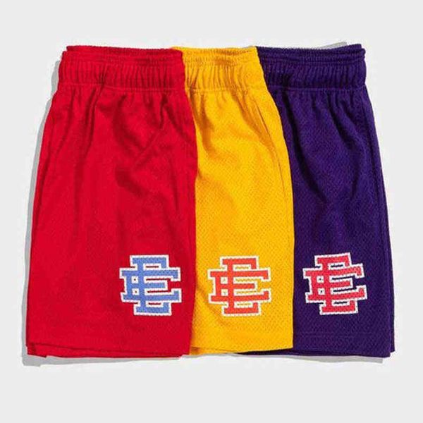 

summer men's brand fashion eric emanuel shorts luxury ee basic short designers newyork city skyline men fitness loose breathable women, White;black