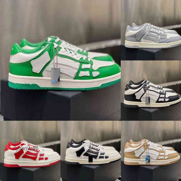 

new luxury designer thick-soled brand casual shoes ami men's bone stitching ri sports 38-45 yards