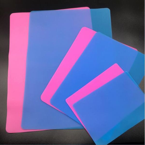

30x40cm silicone mat placemat non stick pad for resin jewelry making table protector high temperature resistance sticky plate, Black