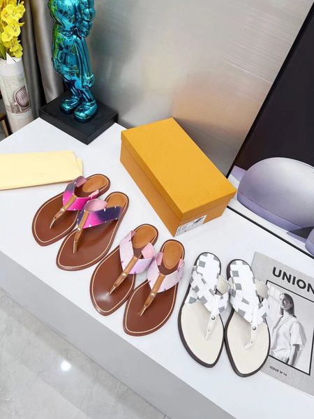 

athletic shoes designer slides mens womens slippers original dustbag bloom flowers printing leather luxury summer sandals beach 6, White;red