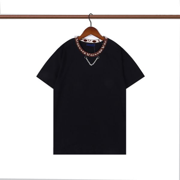 

mens t shirt designer tshirt women design t-shirt summer ladies shirts pullover short sleeve tee breathable couple solid color clothes loos, White;black