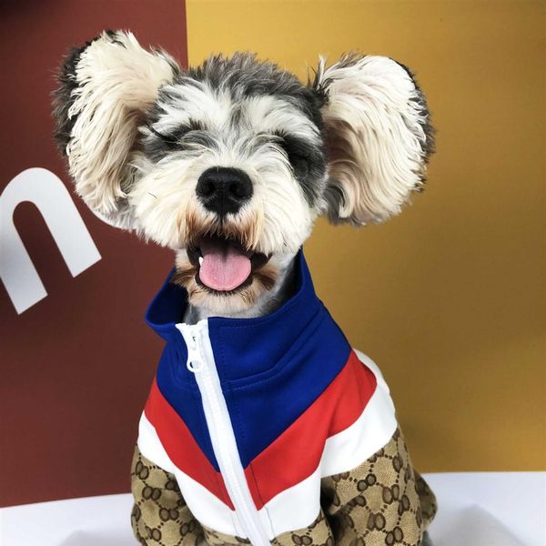 

whole fashion dog apparel coat classic design pet jacket clothes ship351d