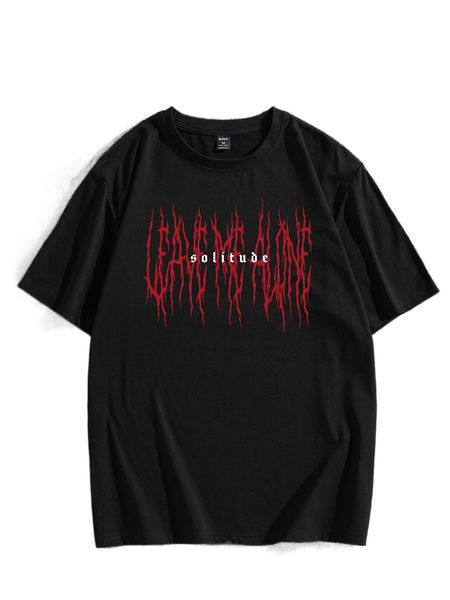 

romwe guys letter graphic tee y6gn#, White;black