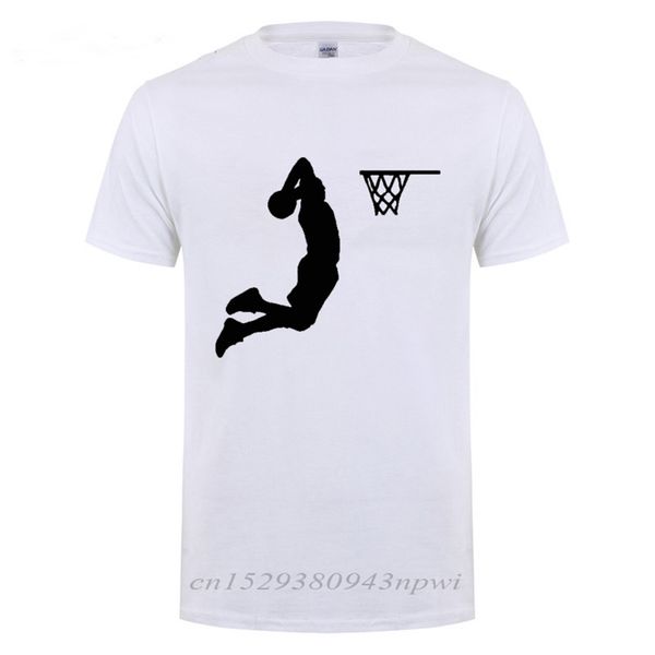 

slam basketball t-shirt funny birthday gift for men boyfriend faddish vaporwave round neck casual cotton t shirts tshirt 220425, White;black