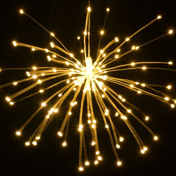 LED LAMP EXPLOSION Fireworks Fireworks Outrof Waterspert Remote Control Remoto Copper Wire Dandelion String Christmas Decorativa Fairy Lights 201201