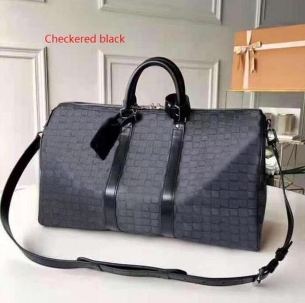 

886 designers luxury premium leather men womens travel bag duffle bag leather luggage handbags large capacity sport bags 55cm