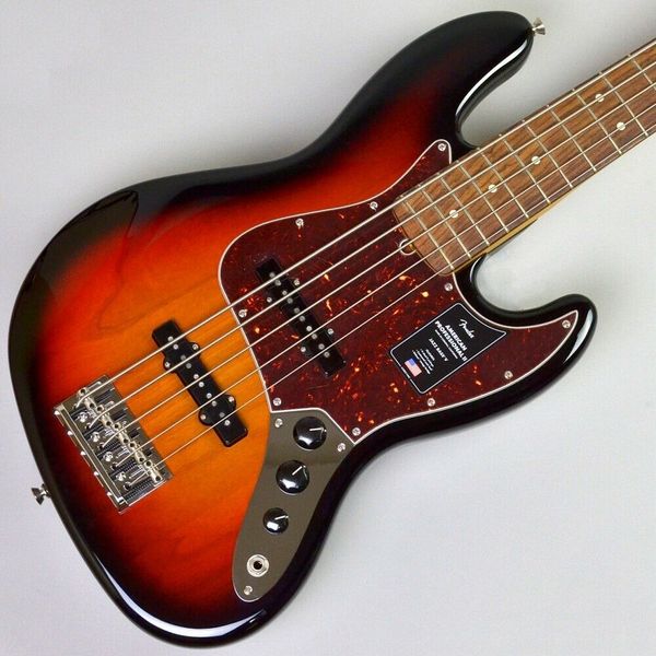 

professional ii jazz bass v/3 color sunburst electric guitar