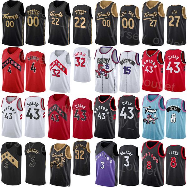 Baskı Baskı Basketbol Derneği Malachi Flynn Jersey 22 Thaddeus Young 21 Christian Koloko 35 Otto Porter Jr 32 Chris Boucher 25 Khem Birch 24 Simge Erkek Çocuklar