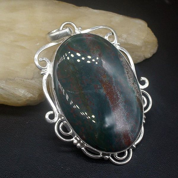 

pendant necklaces hermosa jewelry solitaire unique sea sediment fantasy silver color charm necklace for women gifts 20224618