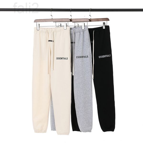

men's pants designer fog feel of god essentials men's and women's casual terry pants, foot guard ball 1wi1, Black
