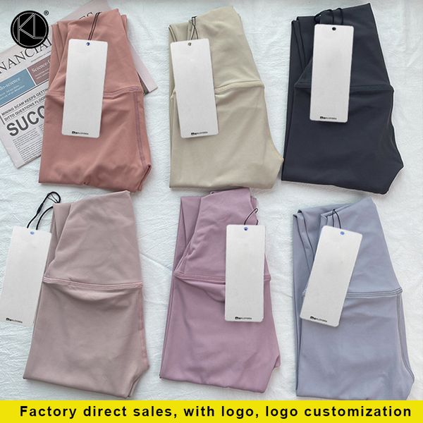 

outfits kalayoga sport leggings yoga double sided brushed seamless nude high waist nylon fitness pants running sports yoga clothes