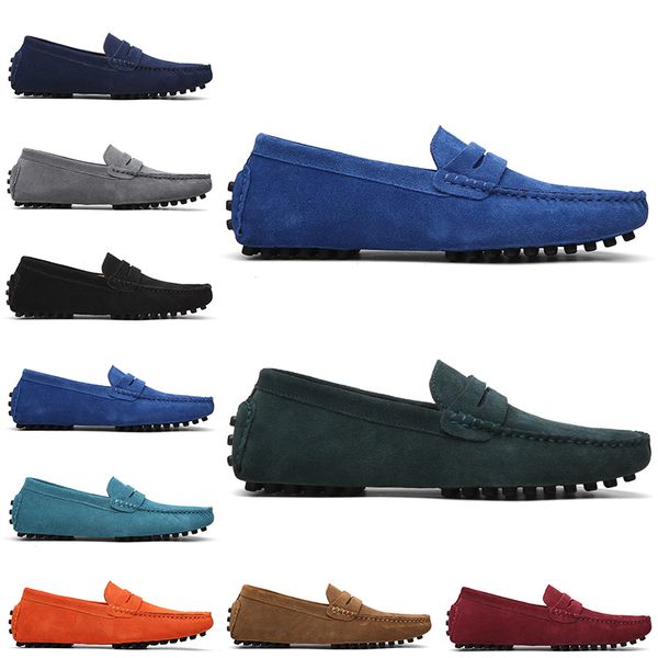 

new designer loafers casual shoes men des chaussures dress sneakers vintage triple black greens red blue mens sneakers walkings jogging 38-4